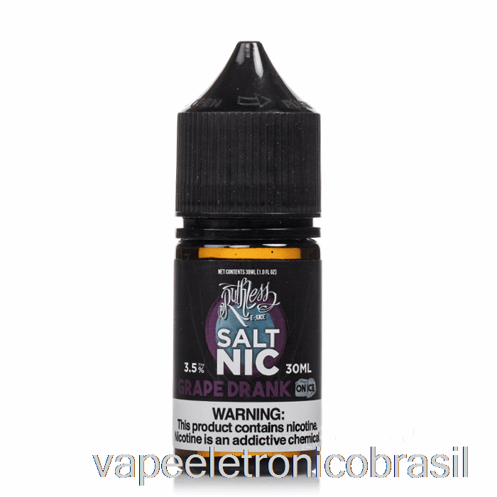 Vape Vaporesso Uva Bebida Com Gelo - Sal Implacável - 30ml 10mg